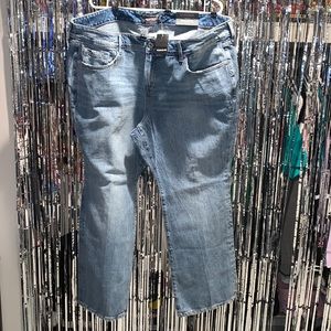 TORRID Mid-Rise Slim Boot Denim Jeans Size 22S